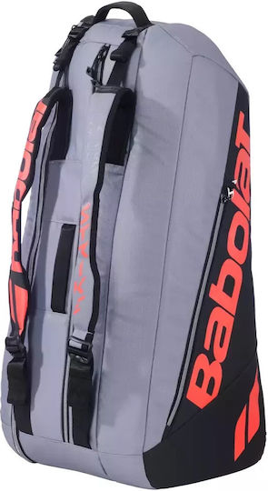 Babolat 6 Racket Tennis Bag Gray