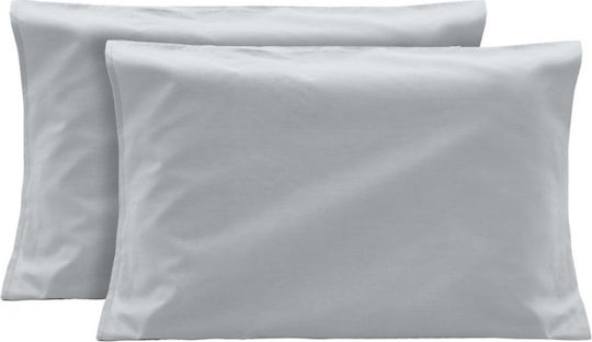 Heinner Σετ Προστατευτικά Μαξιλαριών Γκρι 50x70cm