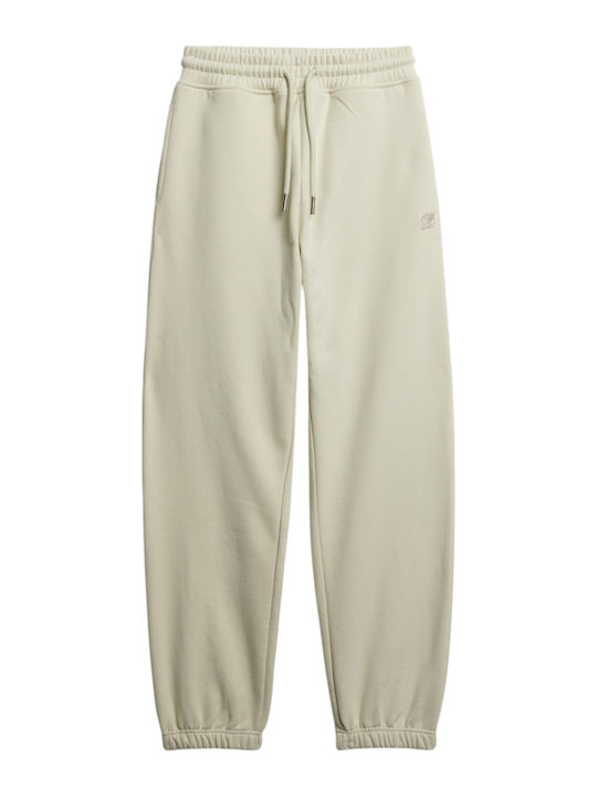 Superdry Ovin Jogger Παντελόνι Cream