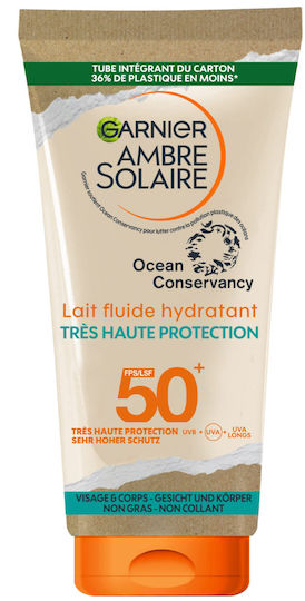 Garnier Ambre Solaire Αντηλιακή Λοσιόν Προσώπου & Σώματος SPF50 175ml