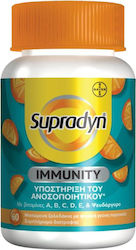 Supradyn Immunity Gummies Vitamin C D Zinc 60 Chewable Gummies