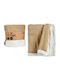 Gift Decor Fleece Decke für Couch 130x170cm Beiges