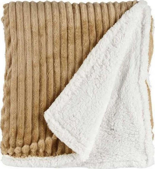 Gift Decor Simplu 150x200 cm Maro Deschis
