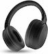 Wireless / Wired Over Ear Headphones with 2 hours of Operation Black