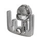 Raft Pantofi Home Flippy Montare Pe Perete Fără Găurire Atașament Adeziv 11.6x11x4.8cm Gri Transparent