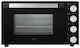 Adler Electric Countertop Oven 30lt Without Burners Black