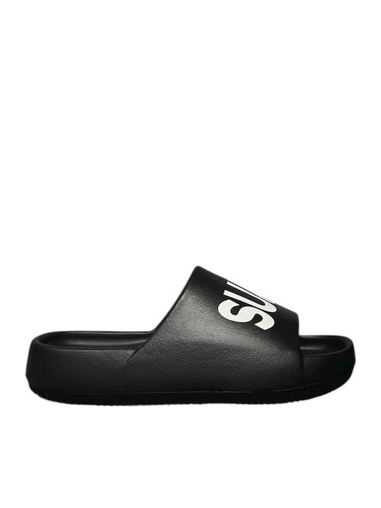Superdry Σαγιονάρες σε Μαύρο Χρώμα