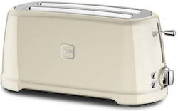 Novis Φρυγανιέρα 4 Θέσεων 1600W Μπεζ