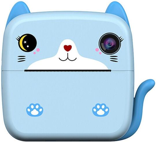 133730 Kinderkamera 24MP mit Thermodruck Blau