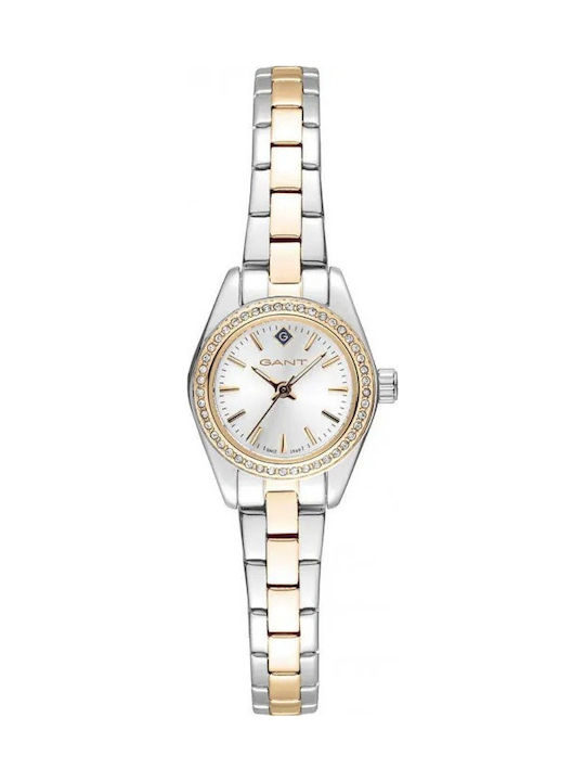 Gant Fairhaven Womens Watch 22mm Battery With Silver Metal Bracelet