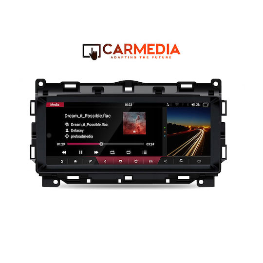 Carmedia Car Audio System for Jaguar F-Pace 2016-2021 (Bluetooth/USB/WiFi/GPS/Apple-Carplay/Android-Auto)