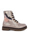 Kids Boots with Zipper Ecru