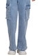 Kinder Schlaghose Jeans Hellblau