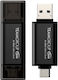 TeamGroup X1 Max 256GB USB 3.2 Stick με σύνδεση USB-A & USB-C Μαύρο