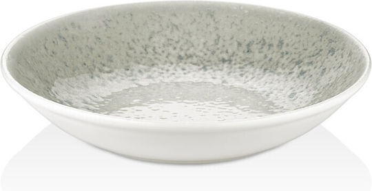 By Bone Natura Plate Soup made of Porcelain White with Diameter 25cm 6pcs