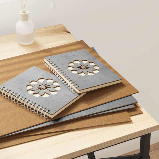 Vidaxl Concrete Gray Decoration Plates 12 Pcs 30 X 42 X 0.3 Cm