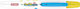 Morris Textmarker Yellow & Blue (#mrc-106yb)