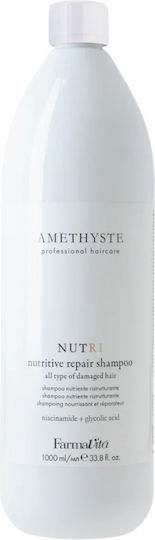 Farmavita Amethyste Shampoos Reconstruction/Nourishment & Shine for Damaged Hair 1000ml
