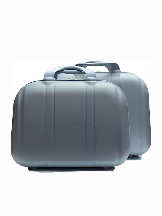 Roza Rz-602 Σκληρό Νεσεσέρ Ταξιδιού Γκρι 25x35x15cm