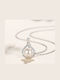By Queen Necklace S925 Pearl Tear Shape Zircon