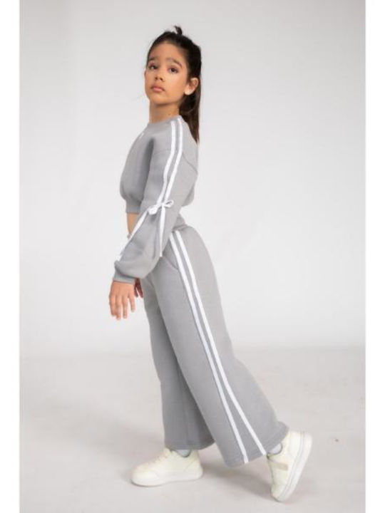 Kinderbekleidungsset mit Winterhose 2 Stück Grau