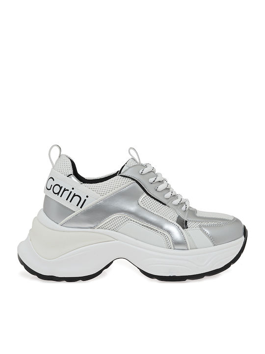 Sneakers White Silver