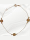 Kids Bracelet Gold 14K Weight 1.2gr Flowers