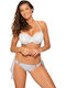 Set Bikini Push Up Ασημί