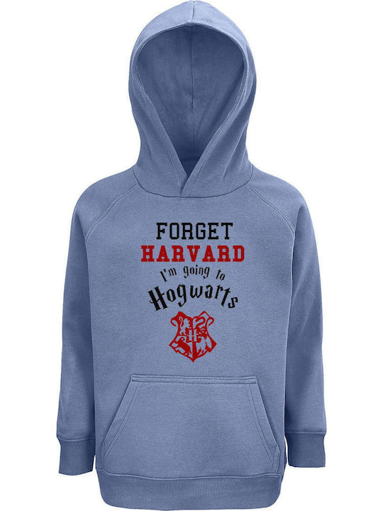 Kids Sweatshirt with Hood and Pockets Blue Forg...
