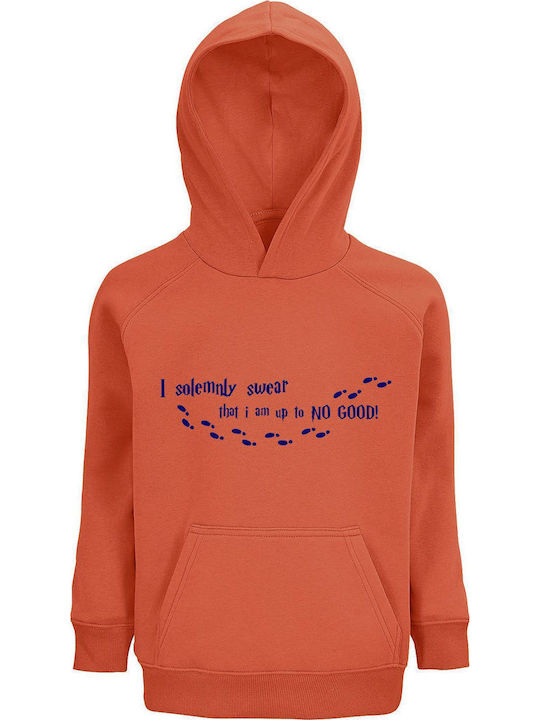 kirikoko Kids Sweatshirt with Hood Orange I Som...