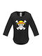 kirikoko One Piece Flag Anime Long-Sleeved Black