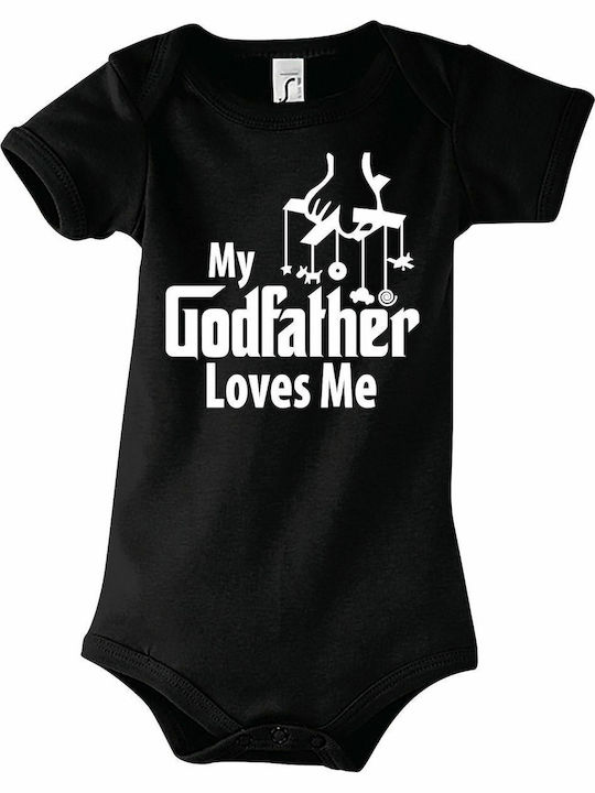 kirikoko My Godfather Loves Me Къс ръкав Black
