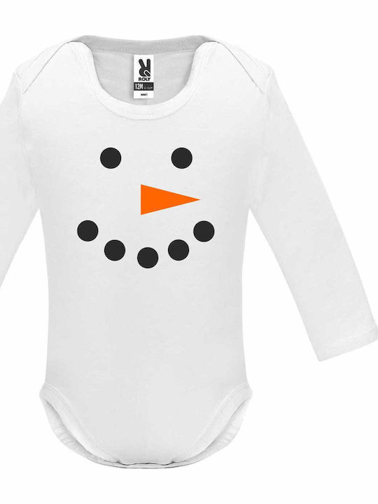 kirikoko Snowbaby Mânecă lungă White