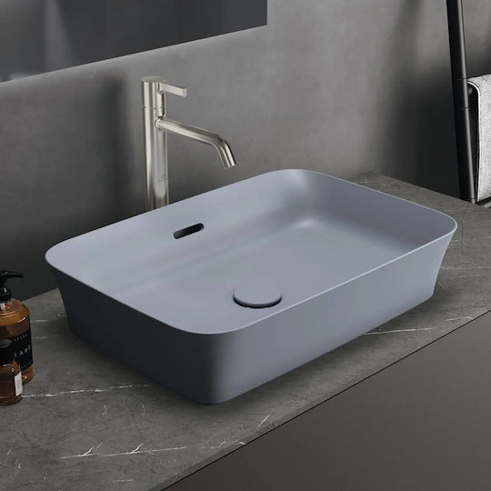 Ideal Standard Ipalyss Επικαθήμενος Νιπτήρας Πορσελάνης 55x38x14.5cm