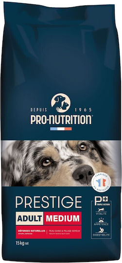 Flatazor 16.5kg Dry Food for Adult Medium Breed Dogs with Apple, Chicken, Duck, Turkey, Pork and Rice