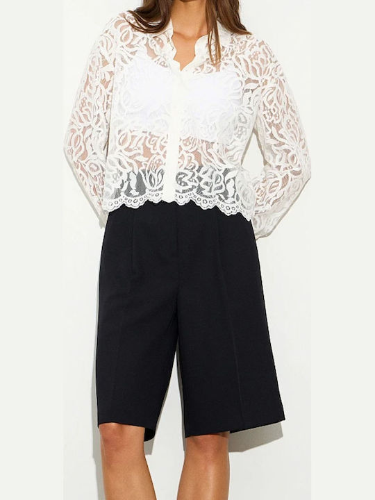 Women's Long Sleeve Shirt Off-white