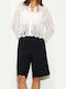 Women's Long Sleeve Shirt Off-white