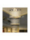 Alista Home Candelabru LED Ø50cm cu Cristale Auriu AT1CT-IM1P-HT2L-CC5020