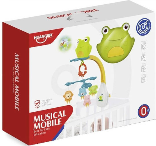 Martin Toys Hanging Baby Toy for Cot and Stroller with Music Rotation and Projector for Newborns