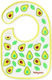Babyono Waterproof Bib Fabric with Hoop & Loop Fastener Multicolored for 3 m+