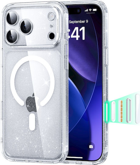 ESR Classic Hybrid Camera Umschlag Rückseite Silikon Transparent (iPhone 17 Pro)