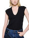 Access Fashion Дамско Боди С V-Образно Деколте Access Fashion Черно 54-2150-377-black