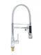 Alista Home Yd/301 Baterie Chiuvetă Bucătărie Bancă Flexibilă Argintie
