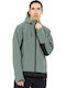 Winter Jacket Softshell Waterproof and Windproof Balsam Green - Mint