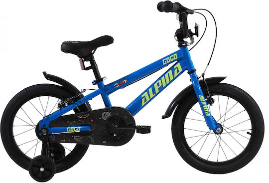 Alpina Gogo 16" Παιδικό Ποδήλατo BMX Μπλε