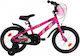 Alpina Amelie 18" Bicicletă pentru copii BMX Roz