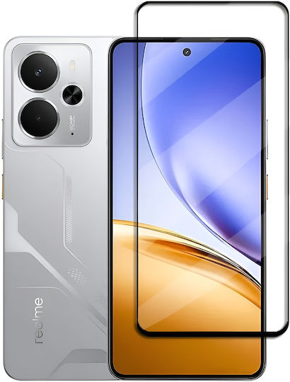 3d Γυαλί Realme 14 5g Realme 14t 5g Μαύρο Πλαίσιο