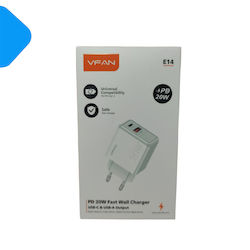 Vipfan E14 Αντάπτορας 20W