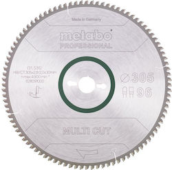 Metabo Δίσκος Κοπής Ξύλου 305mm