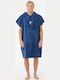 Rip Curl Strandponcho Baumwolle Blau